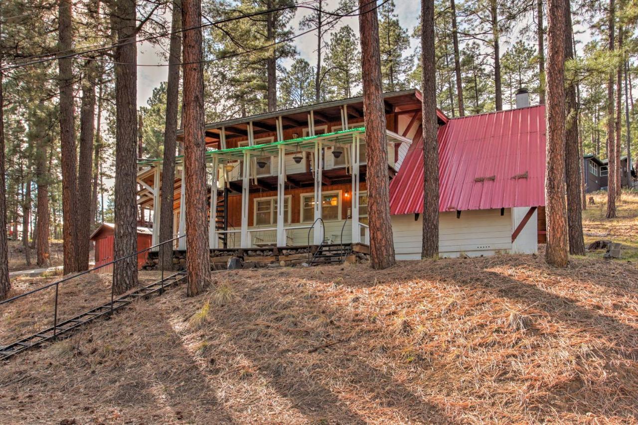 Ruidoso Cabin With Forest Views And Covered Porch 외부 사진