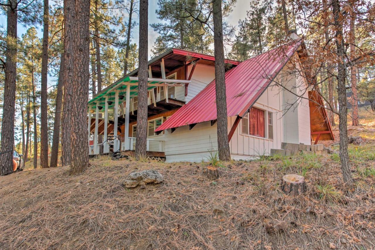 Ruidoso Cabin With Forest Views And Covered Porch 외부 사진